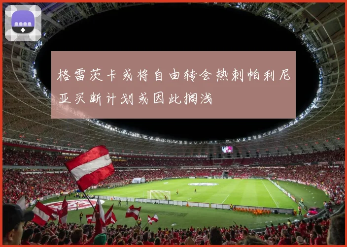 格雷茨卡或将自由转会热刺帕利尼亚买断计划或因此搁浅