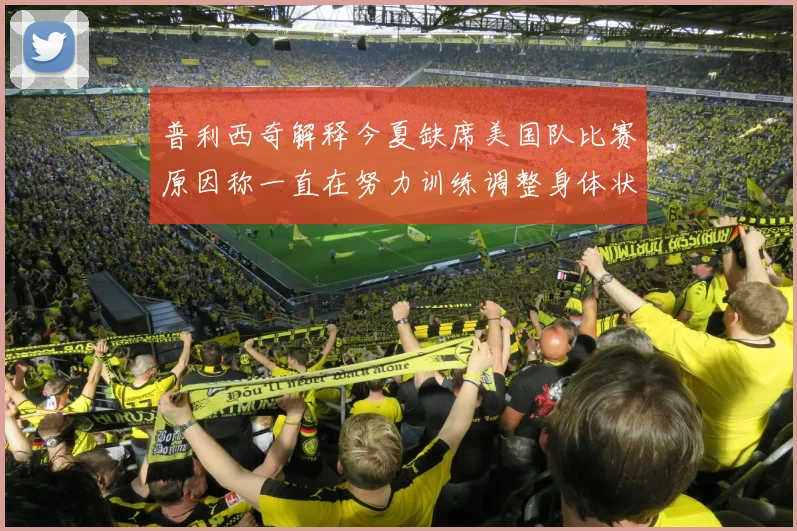 普利西奇解释今夏缺席美国队比赛原因称一直在努力训练调整身体状态